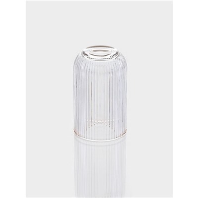 Набор стаканов, 400 мл, 6 шт., с золотой отводкой, прозрачные