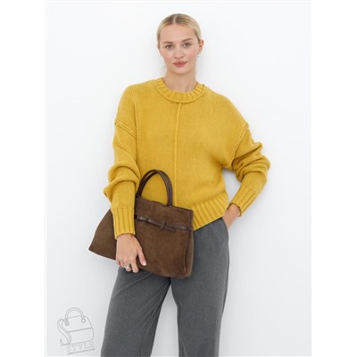 Сумка женская кожаная 990172NN khaki Natale Navetta