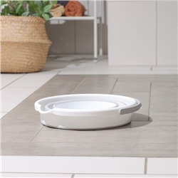 Ведро складное «Флекс», 10 л, 32×34×26 см, смоки