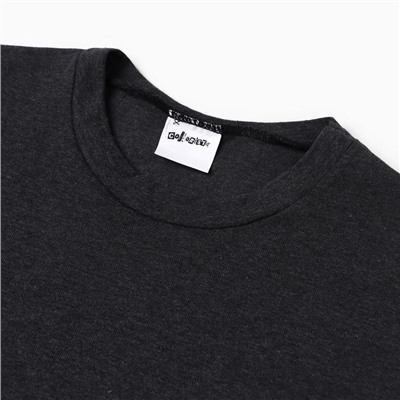 Футболка мужская Collorista, размер 46-48, графит