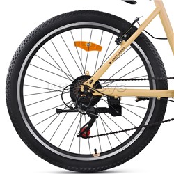 Велосипед 26" Rocket Vela 1.0, цвет бежевый, размер 15"