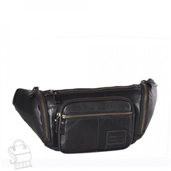 Сумка мужская кожаная 1395-1TR black Tough Ryder