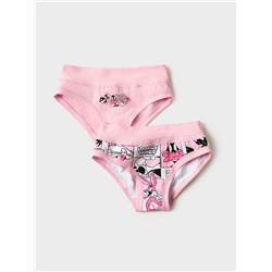 Трусы трикотажные для девочек, 2 шт в комплекте