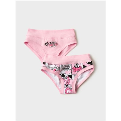 Трусы трикотажные для девочек, 2 шт в комплекте