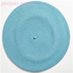 Берет фетр без отделки 11 Берет женский (56-58)