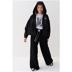 Куртка текстильная с полиуретановым покрытием для девочек (ветровка) PLAYTODAY, 1240104