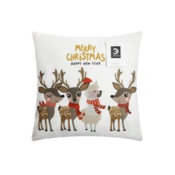 Наволочка декоративная новогодняя «Этель. Happy New Year!» 40×40 см, 100% п/э