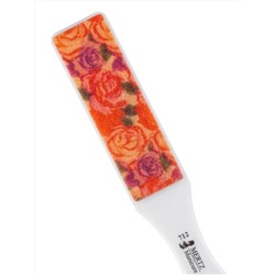 Mertz Тёрка педикюрная двусторонняя керамическая 80/150 грит / 712, белый 2103