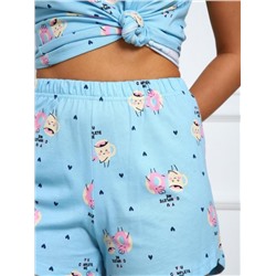 Пижама "Лучия" (Голубой)