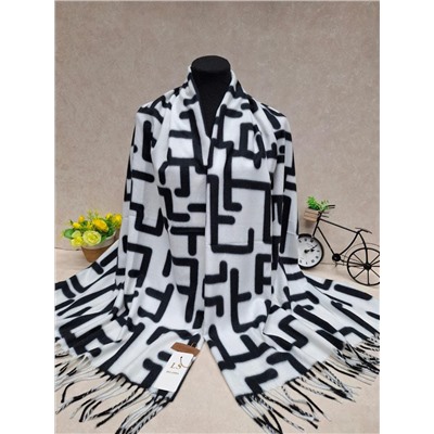 Мягкий палантин из кашемира мультицвет