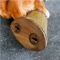 Подвесной декор из полистоуна «Белка на ветке», 27×19×12 см