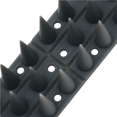 Отпугиватель для птиц, 33.5×4.5 см, шипы противоприсадные, 51 шт., 3 ряда, Greengo