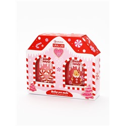 УЦЕНКА URAL LAB Розовый НГ Набор «С Новым годом», два геля для душа, lovely lollipop, 2×200