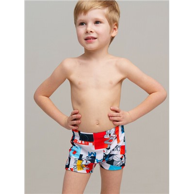 Плавки-шорты трикотажные для мальчиков, короткие