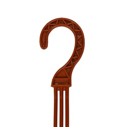 Подвес для кашпо, h=47 см, пластиковый, цвет терракот