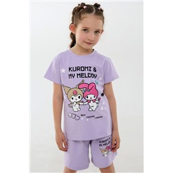 Детский костюм с шортами 46687 Kuromi2 НАТАЛИ, 1178538