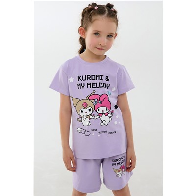 Детский костюм с шортами 46687 Kuromi2 НАТАЛИ, 1178538