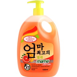 MAMA ULTIMATE Бальзам для мытья посуды «Тропические фрукты» 1000 мл