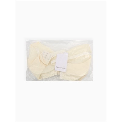 Бюстгалтер женский бесшовный MINAKU, размер 42 (60 см), цвет молочный