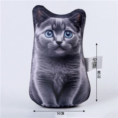 Антистресс игрушка «Котик Русский Голубой»