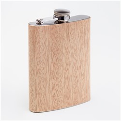 Фляжка для алкоголя Мастер К, 240 мл, подарочная, 8 oz, нержавеющая сталь