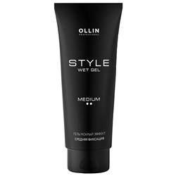 OLLIN Style Гель «Мокрый эффект» средней фиксации 200 мл