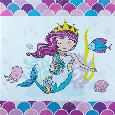 Постельное бельё 1.5-спальное «Этель» Really mermaid, бязь