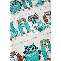 КПБ Совы 2 спальный Евро простыней на резинке НАТАЛИ, 1210577