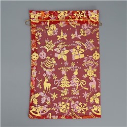 Мешочек подарочный органза «Аромат праздника», 20×30 см ± 1.5 см