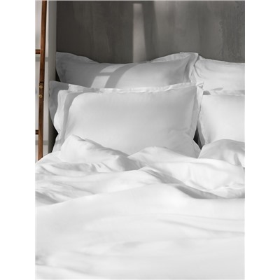 Пододеяльник 2-спальный SL Home Tencel, 180×220 см, белый, тенсель