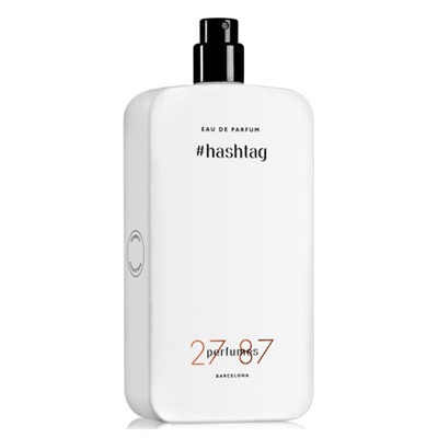 27 87 PERFUMES HASHTAG edp 87ml TESTER