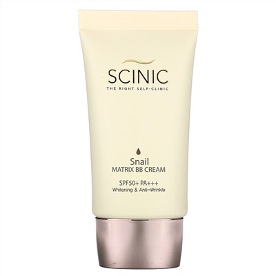 Scinic, Snail Matrix BB Cream, SPF 50+/PA+++, 1.35 fl oz (40 ml)