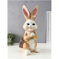 Копилка для денег «Заяц почтальон», гипс, 53×25×27 см