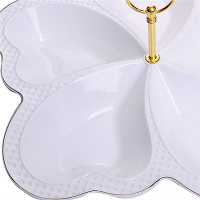 30567 Менажница 5 секций фарфор LR (х12)