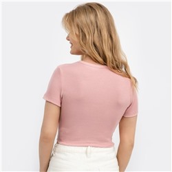 Футболка женская Mark Formelle, персиковая, размер 48