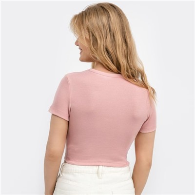 Футболка женская Mark Formelle, персиковая, размер 48