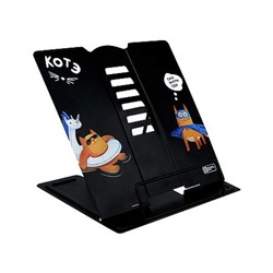 Подставка для книг металлическая 15,8х16х12,8 см "СУПЕРКОТ" окрашенный 73003 Феникс