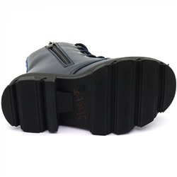 2120F-2 т/син Ботинки деми для девочек (26-31)/8