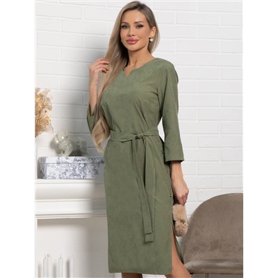 Платье Клодин (олива) П15179-4М