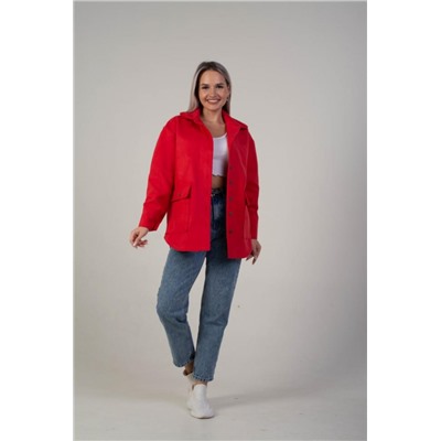 Жакет утепленный женский (Красный)
