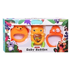 Набор погремушек "Милые зверята" в коробке