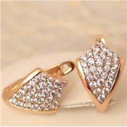 Серьги позолота H01-13465р