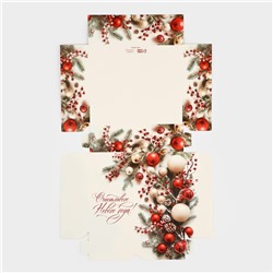 Упаковка для кондитерских изделий «Счастливого Нового года!», 20×17×6 см