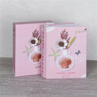 Фотоальбом 200 фото 10х15 Цветы / 407 /уп 36/