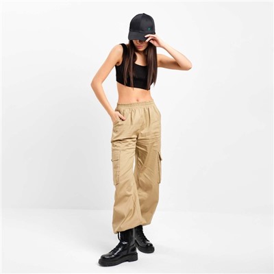 Топ укороченный женский Mist Old School, размер 46, чёрный