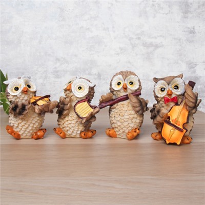 Фигурка Сова 8,5 см / SY672 /уп 4/144/