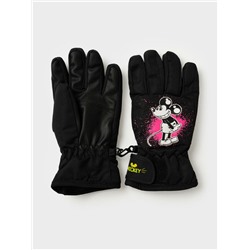 Перчатки текстильные для девочек