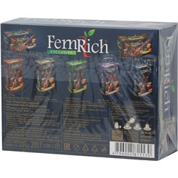 FemRich. Exclusive. Ceylon Black карт.пачка, 100 пак.