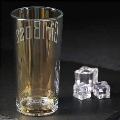 Стакан стеклянный Girlboss, 230 мл