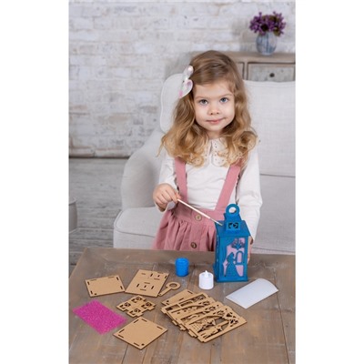 Светильник «История рыцаря», набор для творчества, 23×21×5 см